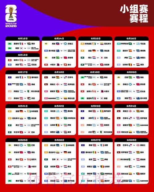 2026世界杯比赛时间技巧 2026世界杯比赛时间技巧